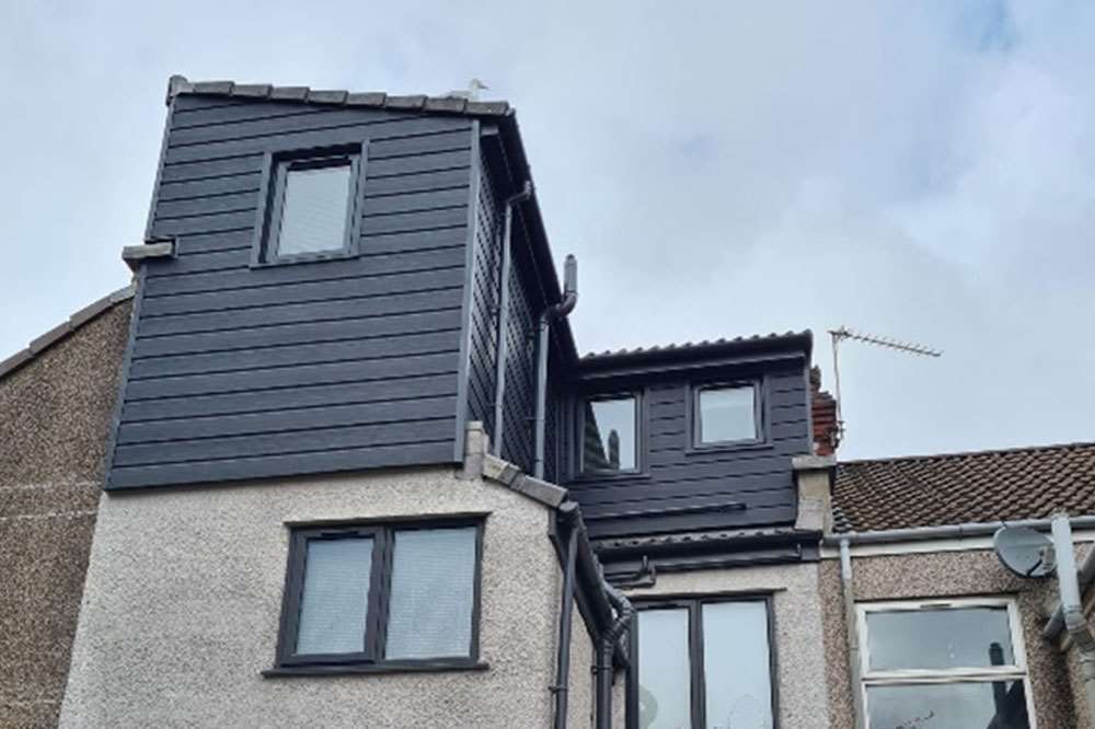 Loft Conversion to the rear of house in Barton Hill image