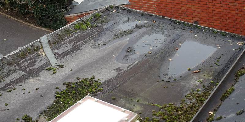 Deterioration of flat roofs image