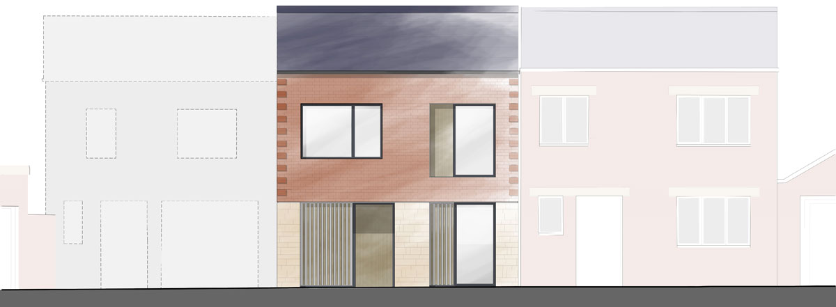 New build private mews house image