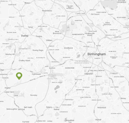 Birmingham office map