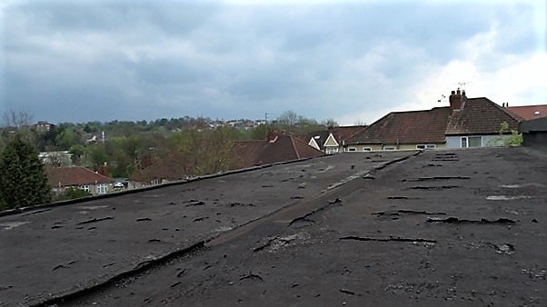 Deterioration of flat roofs image