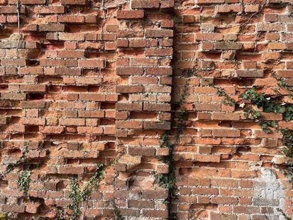 Frost damage to masonry image