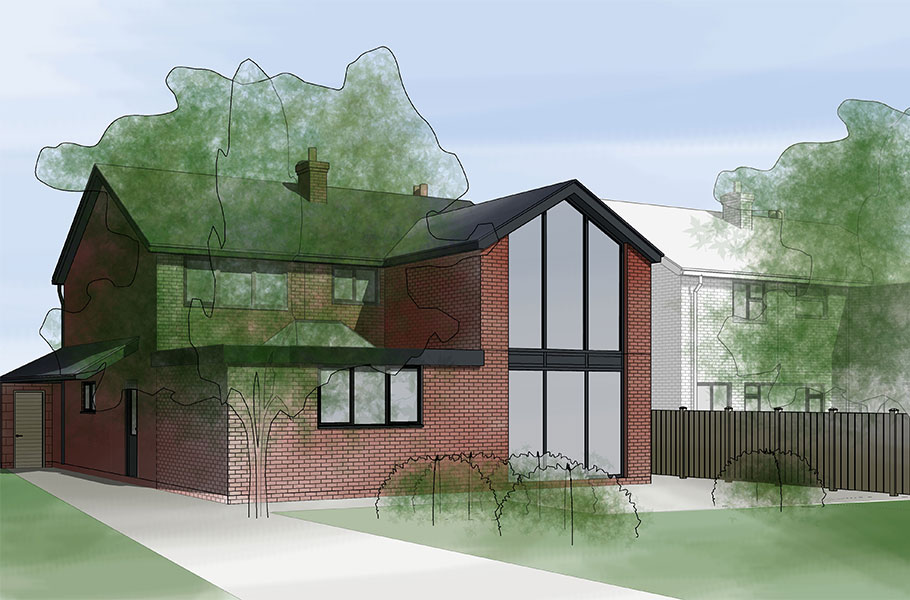 Creating the perfect family home image